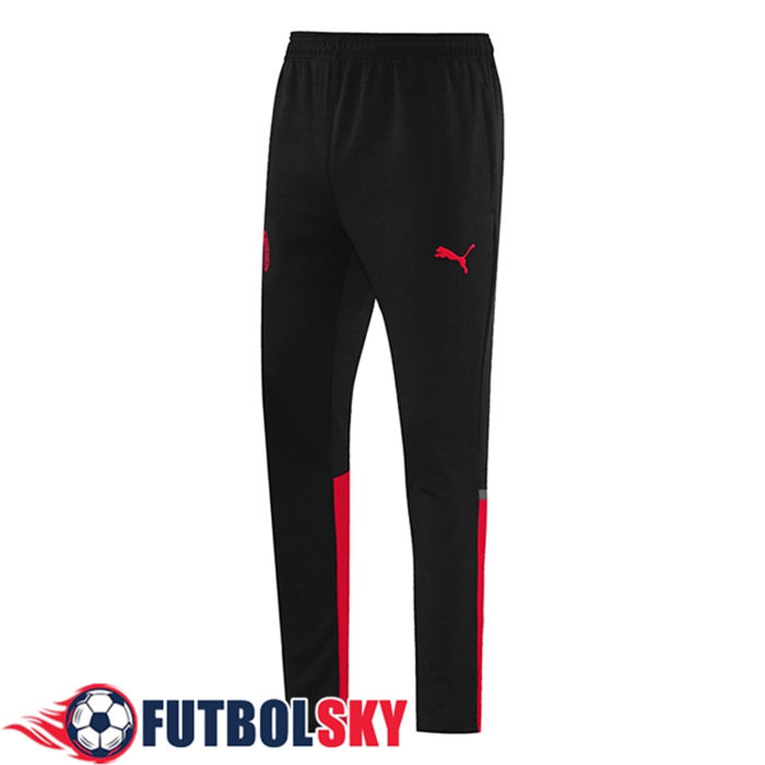 Pantalon Entrenamiento AC Milan Rojo/Negro 2024/2025