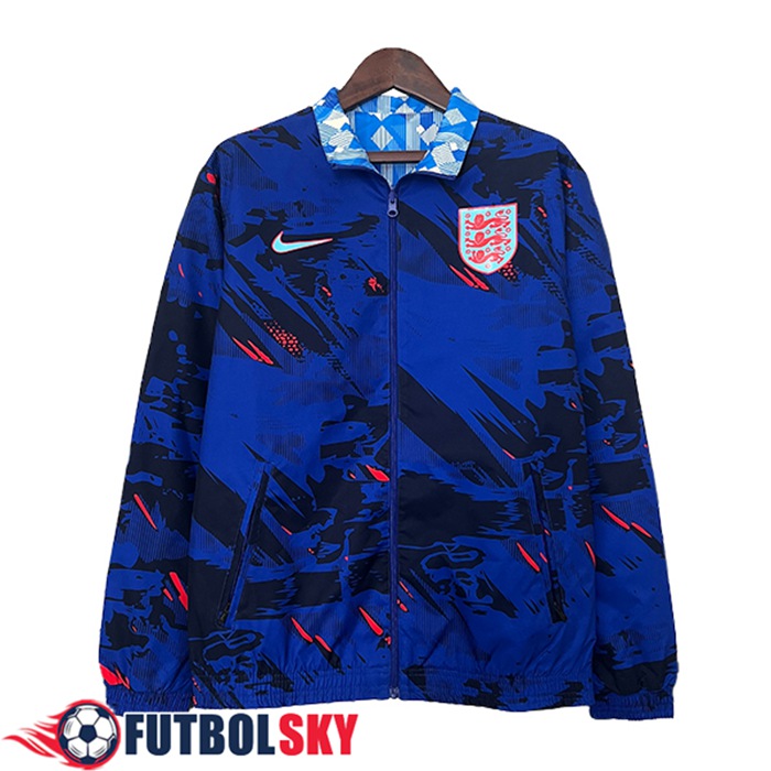Rompevientos Inglaterra Azul/Negro/Rojo 2024/2025