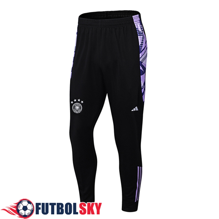 Pantalon Entrenamiento Alemania Violeta/Negro 2024/2025