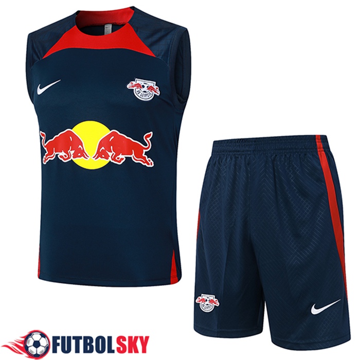 Camiseta Entrenamiento sin mangas RB Leipzig Azul/Rojo 2024/2025