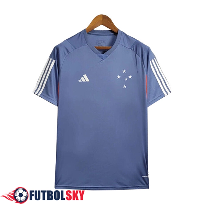Camiseta Entrenamiento Cruzeiro Azul/Rojo 2024/2025