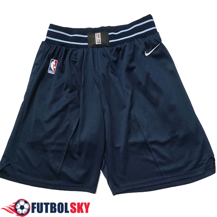 Cortos NBA Los Angeles Clippers 2024/25 Azul Oscuro -04