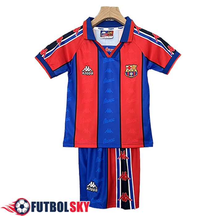 Camisetas De Futbol FC Barcelona Retro Ninos Primera 1995/1997