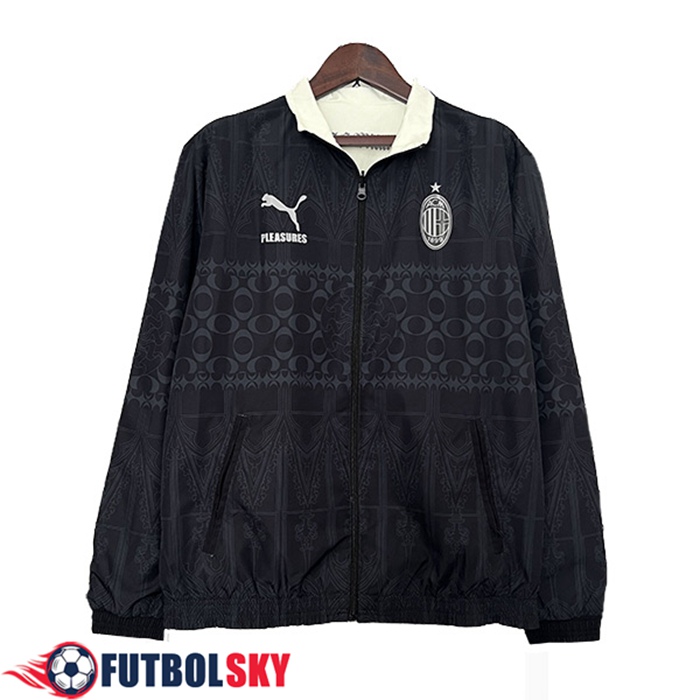 Rompevientos AC Milan Negro 2024/2025