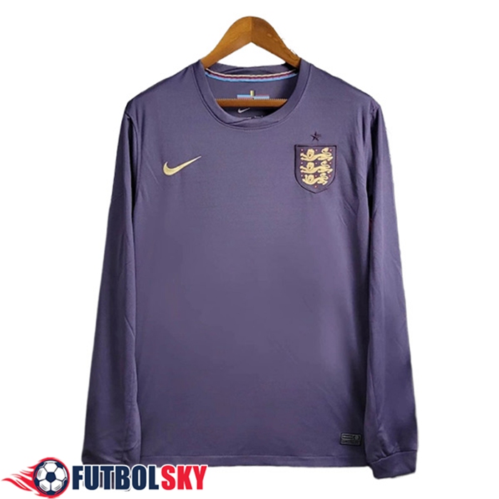 Camiseta Equipo Nacional Inglaterra Segunda Manga Largas 2024/2025
