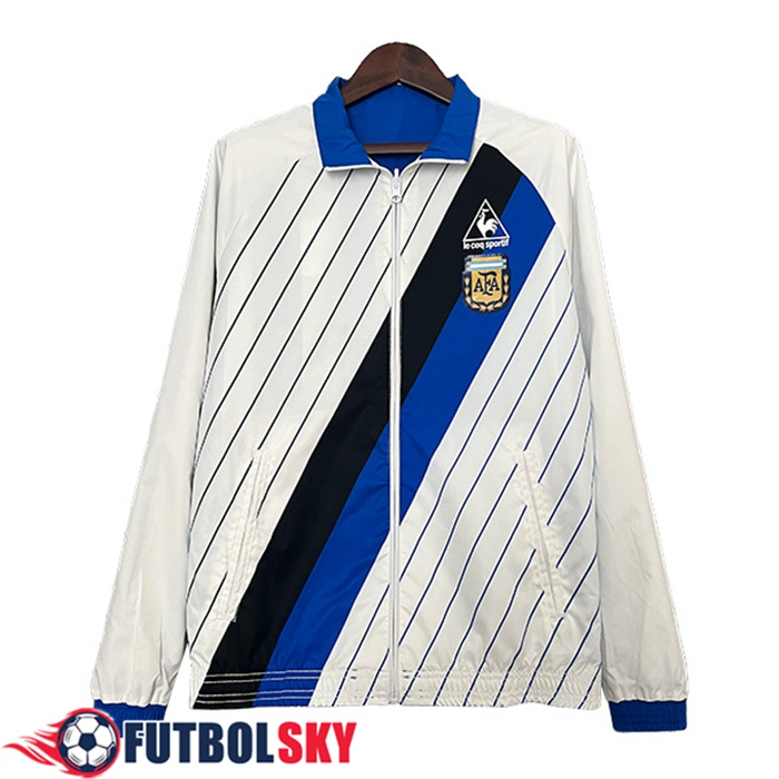 Rompevientos Argentina Blanco/Negro/Azul 2024/2025
