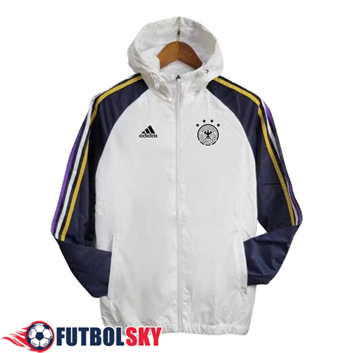 Rompevientos Alemania Blanco/Azul 2024/2025