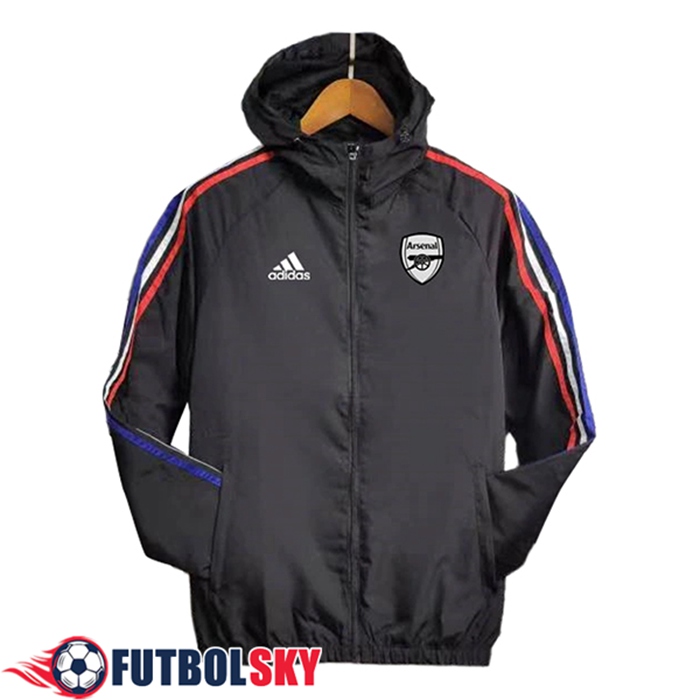 Rompevientos Arsenal Negro 2024/2025