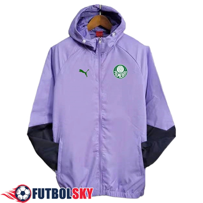 Rompevientos Palmeiras Violeta/Negro 2024/2025