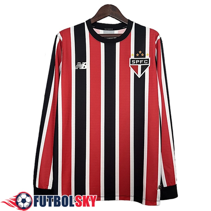 Camisetas De Futbol Sao Paulo FC Segunda Manga Largas 2024/2025