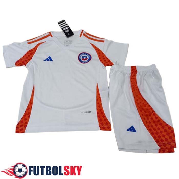 Camisetas De Futbol Chile Ninos Segunda 2024/2025