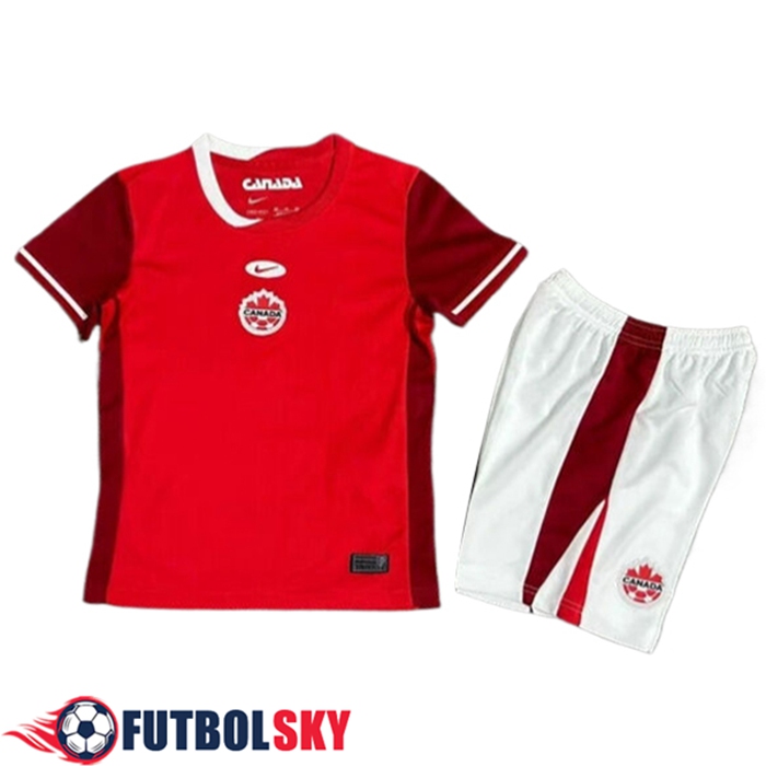 Camisetas De Futbol Canada Ninos Primera 2024/2025