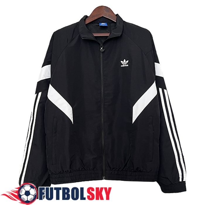Rompevientos Adidas Negro/Blanco 2024/2025