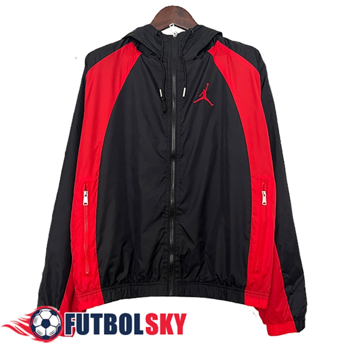 Rompevientos Jordan Negro/Rojo 2024/2025