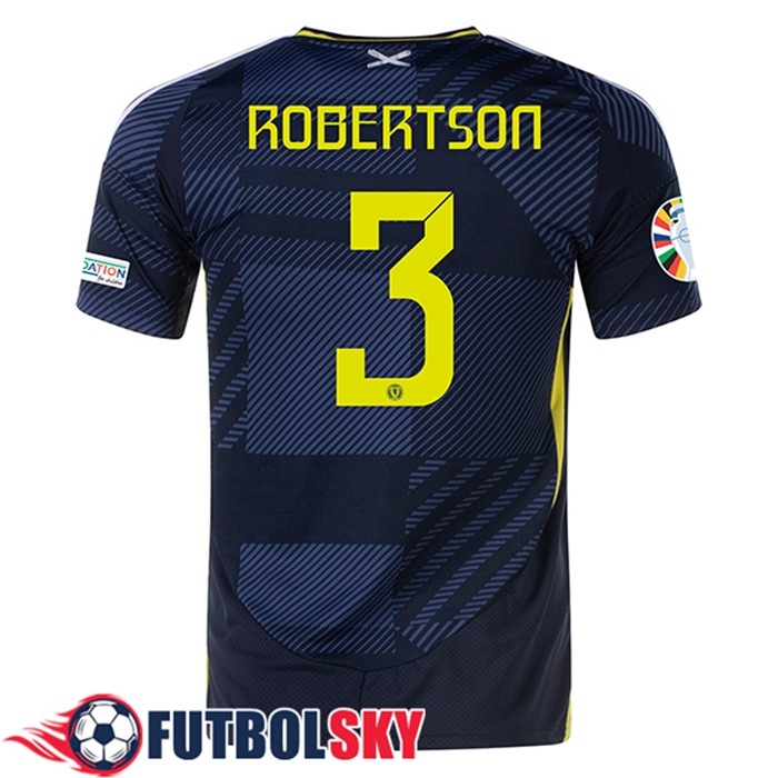 Camiseta Equipo Nacional Escocia (ROBERTSON #3) 2024/2025 Primera