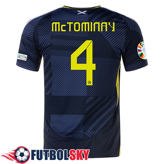 Camiseta Equipo Nacional Escocia (McTOMINAY #4) 2024/2025 Primera