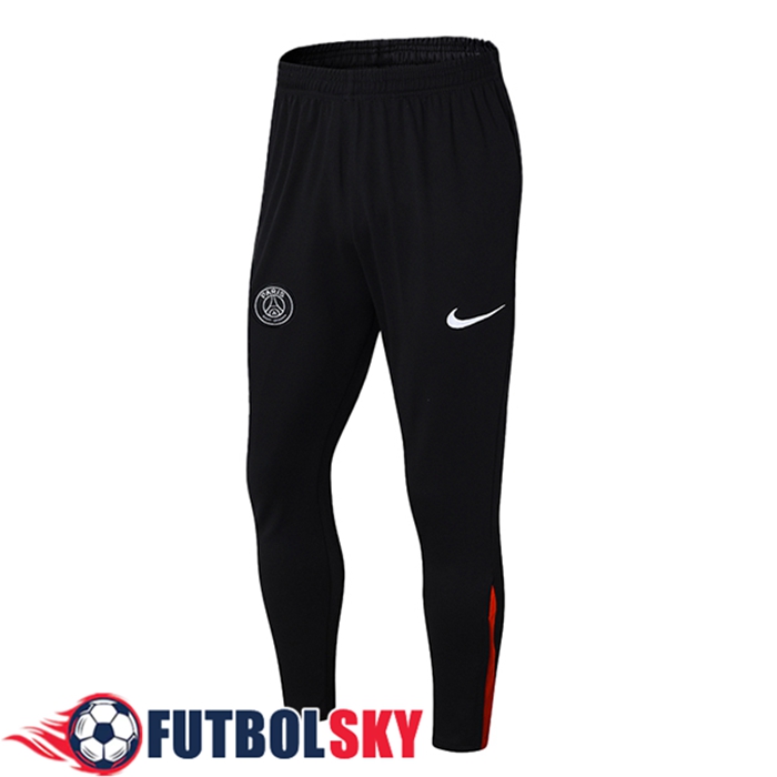 Pantalon Entrenamiento PSG Negro/Rojo 2024/2025