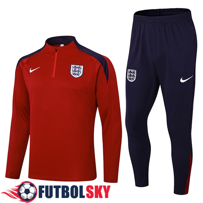 Chandal Equipos De Futbol Inglaterra Rojo/Azul 2024/2025