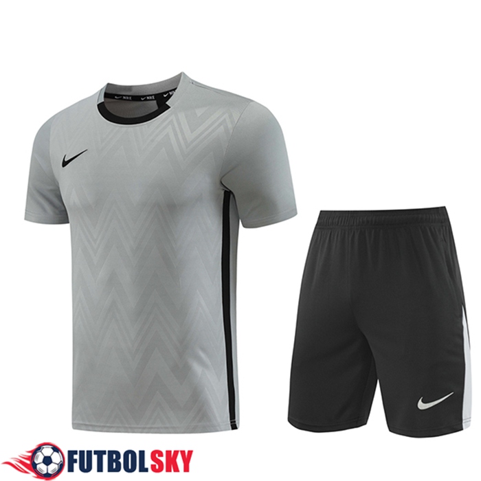 Camiseta Entrenamiento Nike Gris/Negro 2024/2025