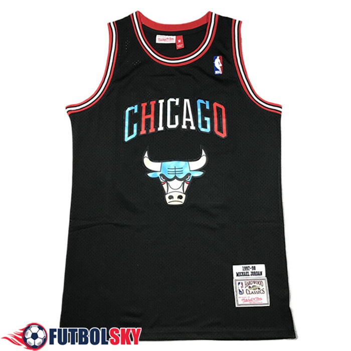 Camiseta Chicago Bulls (JORDAN #23) 2024/25 Negro -03