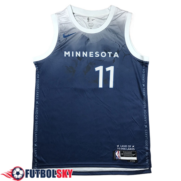 Camiseta Minnesota Timberwolves (REID #11) 2024/25 Azul/Blanco