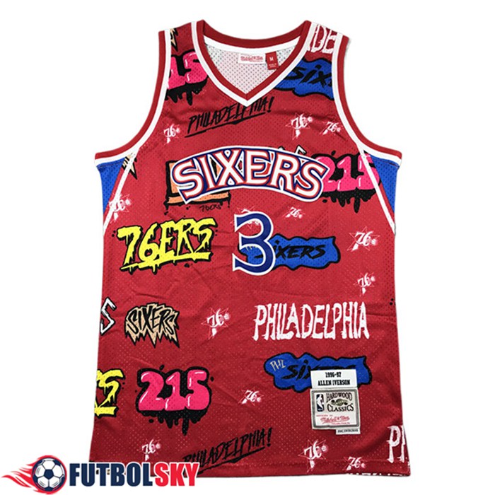 Camiseta Philadelphia 76ers (WERSON #3) 2024/25 Rojo