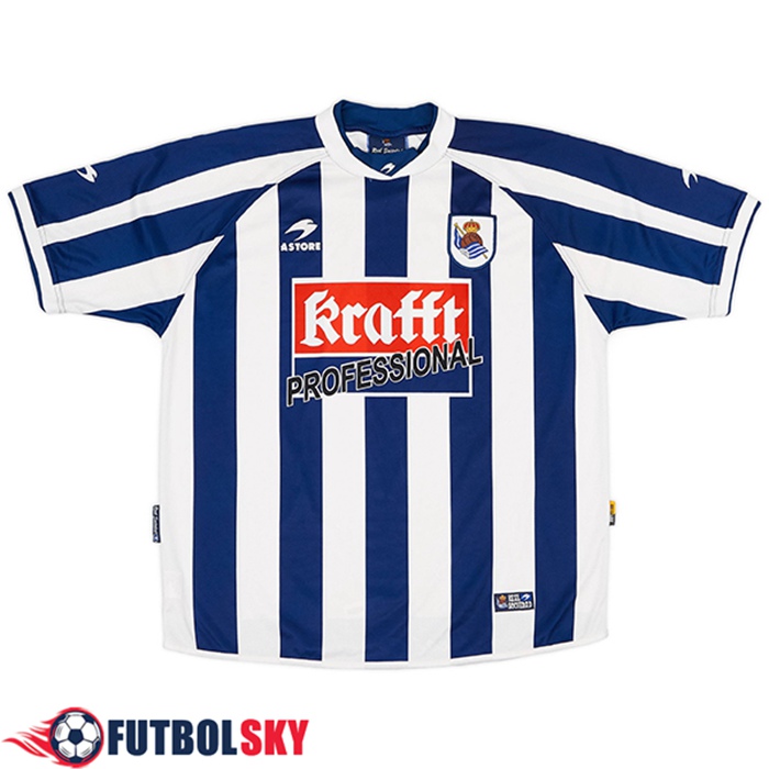 Camisetas De Futbol Real Sociedad Retro Primera 2004/2005