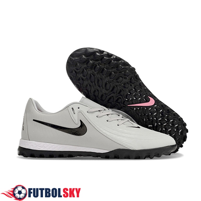 Nike Botas De Fútbol Phantom GX II ACAD LV8 TF Gris/Negro