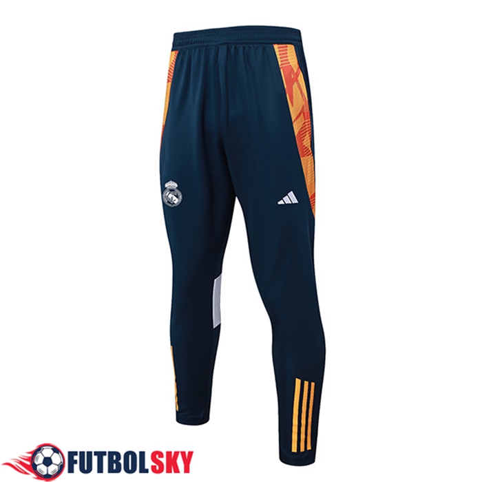 Pantalon Entrenamiento Real Madrid Amarillo/Azul 2024/2025