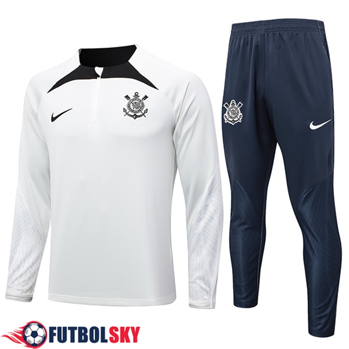 Chandal Equipos De Futbol Corinthians Blanco/Negro 2024/2025
