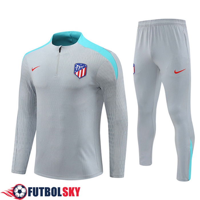Chandal Equipos De Futbol Atletico Madrid Gris/Verde 2024/2025