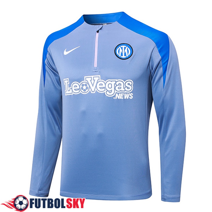 Sudadera De Entrenamiento Inter Milan Violeta/Azul 2024/2025