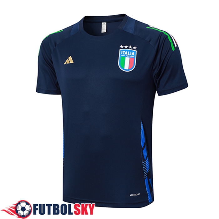 Camiseta Entrenamiento Italia azul real 2024/2025