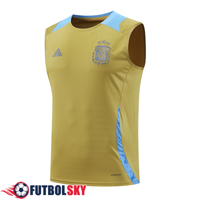 Chalecos De Futbol Argentina Amarillo/Azul 2024/2025