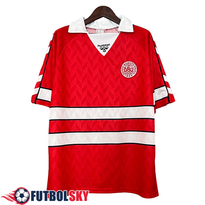 Camisetas De Futbol Dinamarca Retro Primera 1988