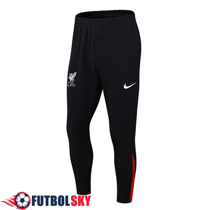 Pantalon Entrenamiento FC Liverpool Negro/Rojo 2024/2025