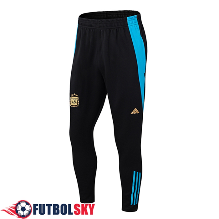 Pantalon Entrenamiento Argentina Negro/Azul 2024/2025 -03