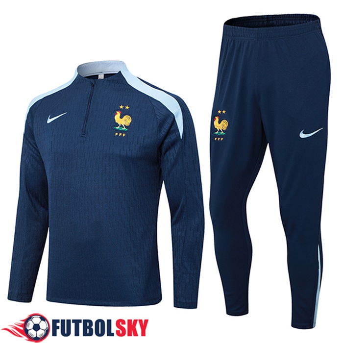 Chandal Equipos De Futbol Francia azul real 2024/2025 -02