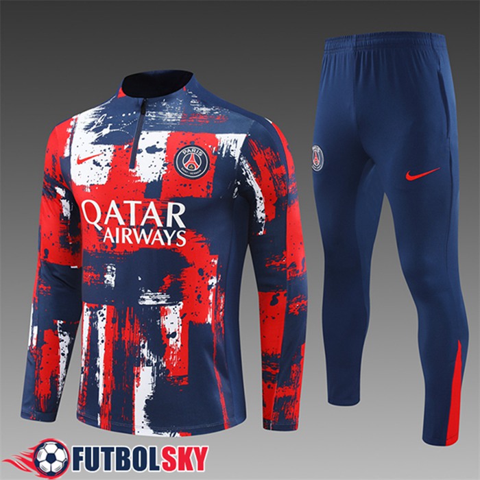 Chandal Equipos De Futbol PSG Ninos Azul/Rojo/Blanco 2024/2025