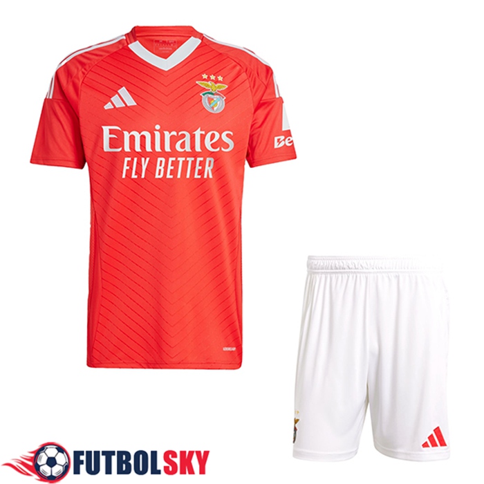 Nueva Camisetas De Futbol Benfica Ninos Primera 2024/2025