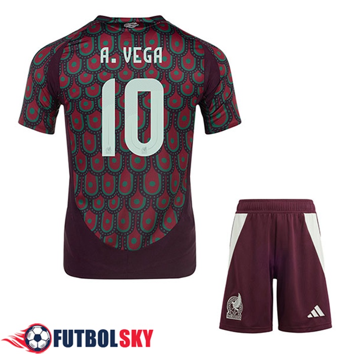 Camiseta Equipo Nacional México (A.VEGA #10) 2024/2025 Primera
