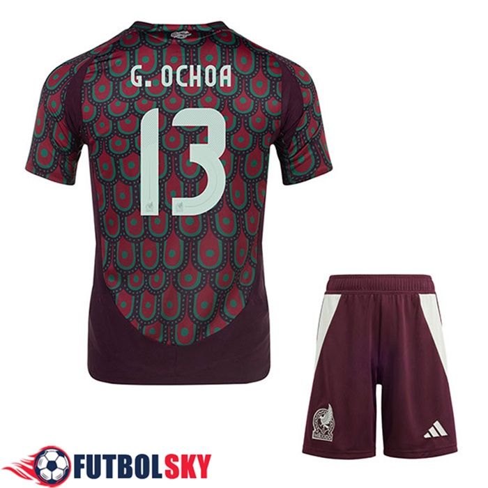 Camiseta Equipo Nacional México (G.OCHOA #13) 2024/2025 Primera