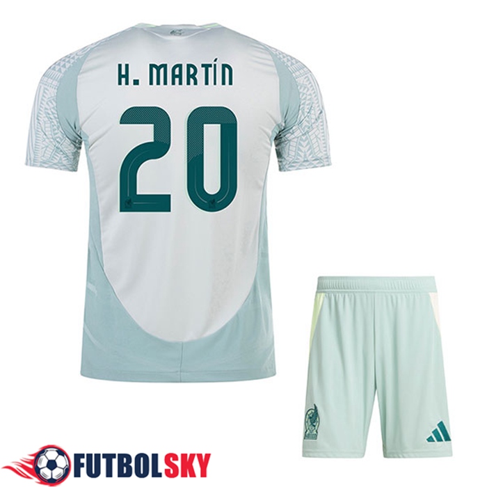 Camiseta Equipo Nacional México (H.MARTIN #20) 2024/2025 Segunda