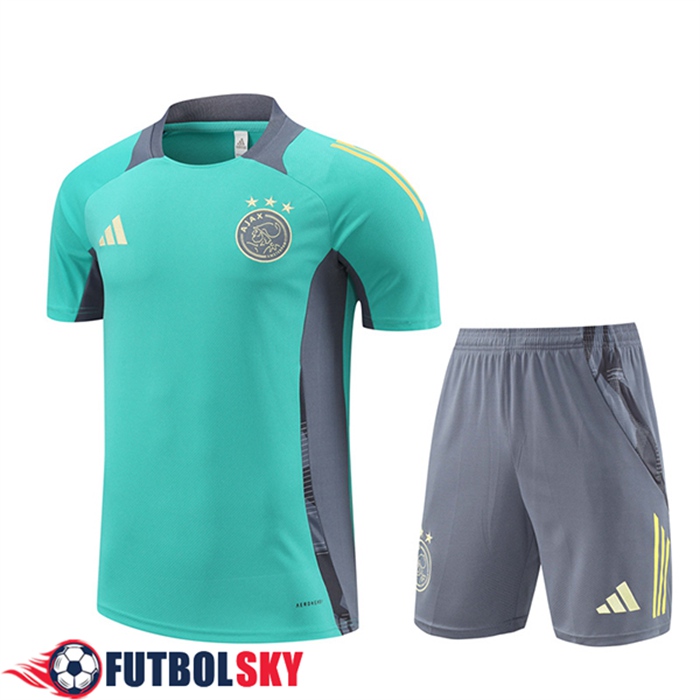 Camiseta Entrenamiento Ajax Verde/Gris 2024/2025