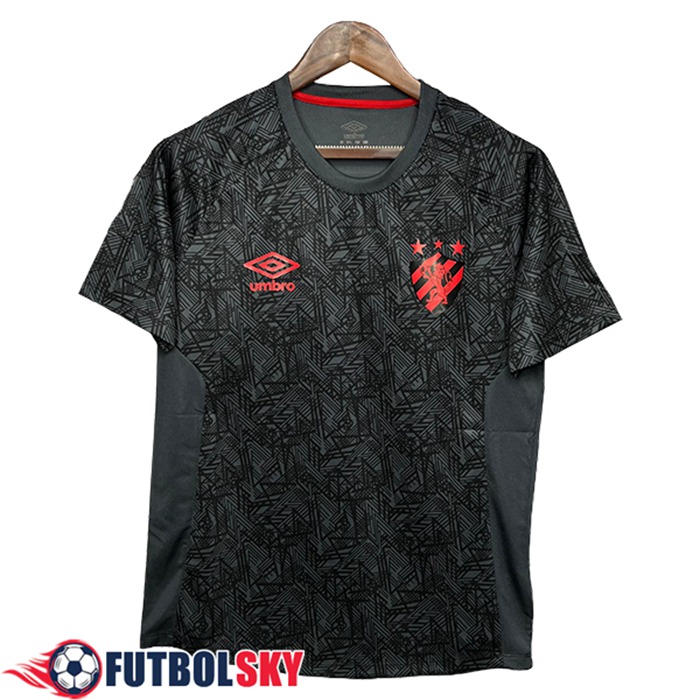 Camiseta Entrenamiento Sport Recife Negro 2024/2025