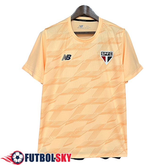 Camiseta Entrenamiento Sao Paulo FC Beige 2024/2025