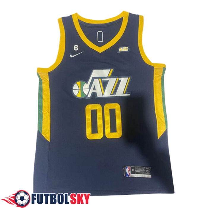 Camisetas NBA Utah Jazz (CLARKSON #00) 2024/25 Gris/Amarillo