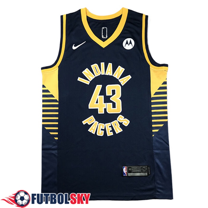 Camisetas NBA Indiana Pacers (SIAKAM #43) 2024/25 Azul Oscuro