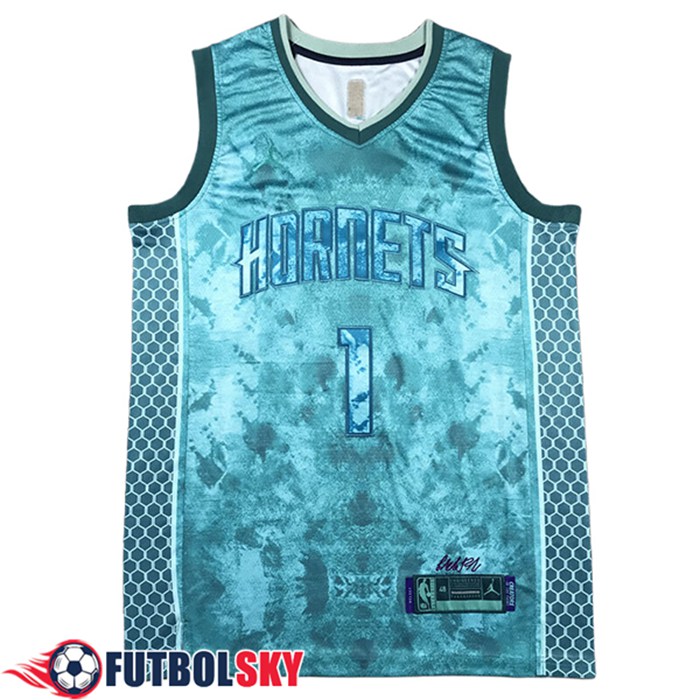 Camisetas NBA Charlotte Hornets (BALL #1) 2024/25 Verde
