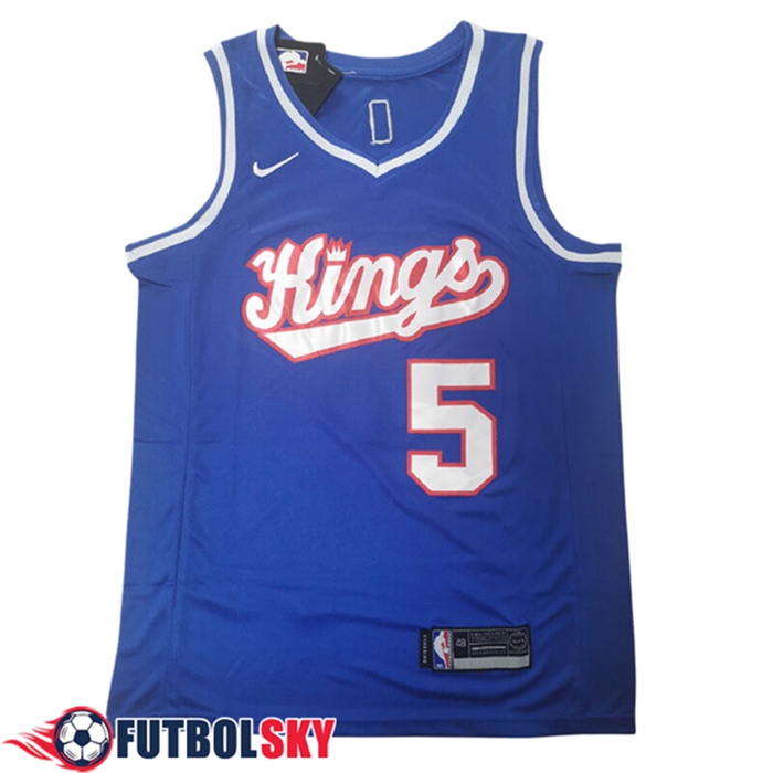 Camisetas NBA Sacramento Kings (FOX #5) 2024/25 Azul